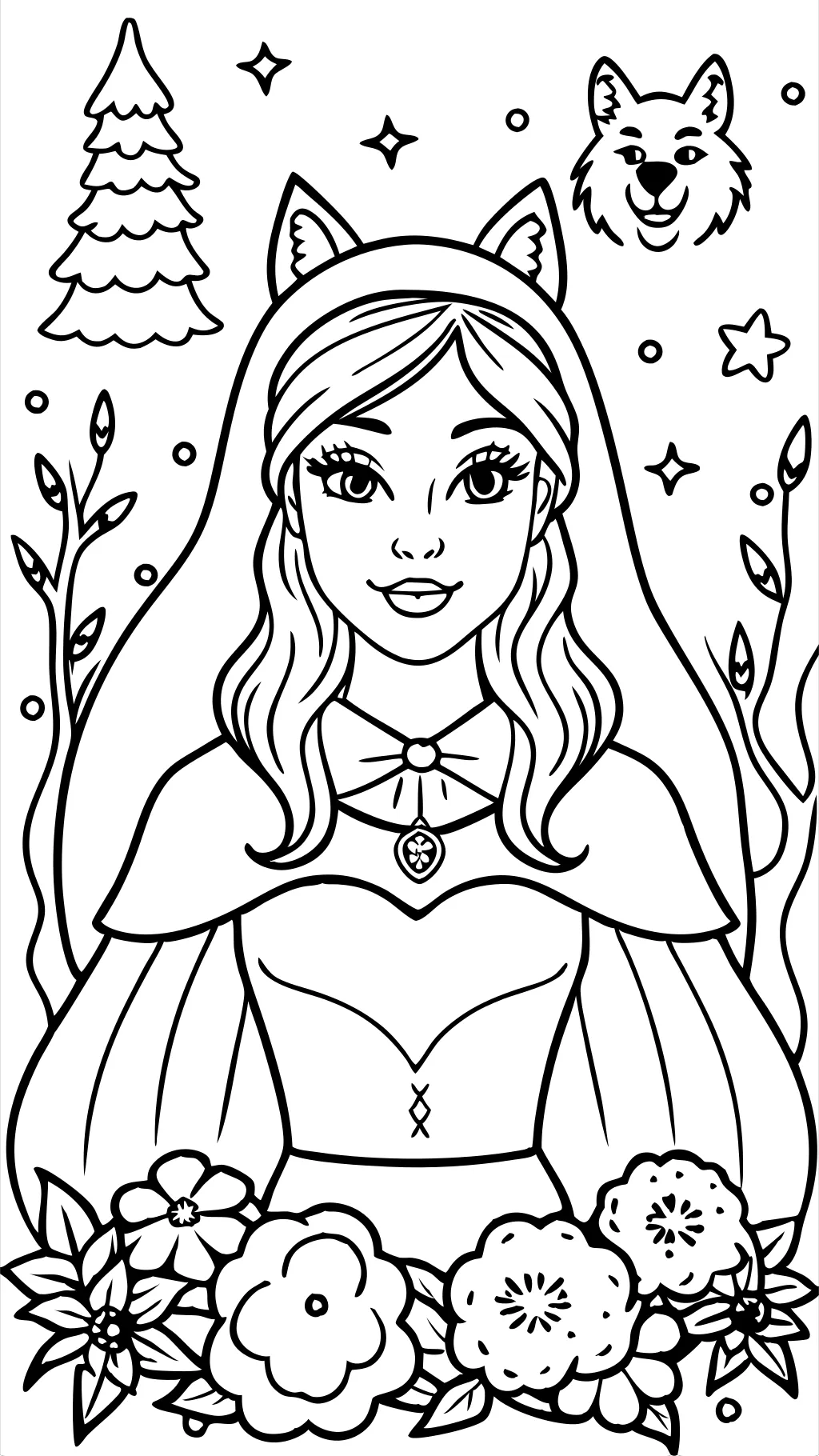 coloriages de contes de fée Grimm